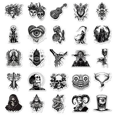 Skull Stickers Self-Adhesive Stickers PW-WG34255-01-1