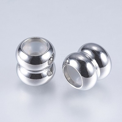 201 Stainless Steel Beads X-STAS-F145-05-1