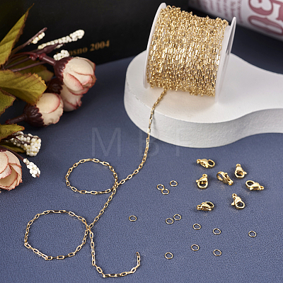 DIY Chain Necklace Bracelet Making Kit DIY-TA0004-92-1
