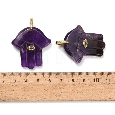 Natural & Synthetic Mixed Gemstone Carved Pendants GG-CBA4625-03G-1
