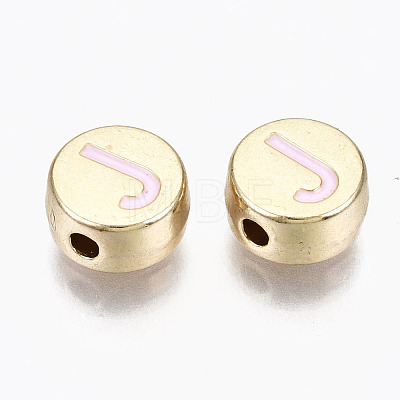 Alloy Enamel Beads ENAM-S122-029J-RS-1