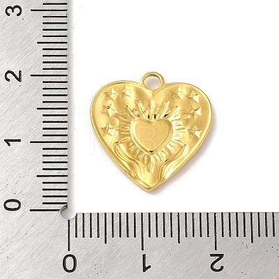 Ion Plating(IP) 304 Stainless Steel Pendants STAS-C104-10G-1