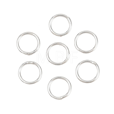 Brass Closed Jump Rings KK-D257-01P-05-1