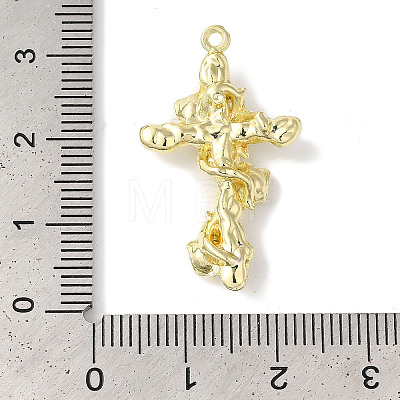 Rack Plating Alloy Pendants FIND-I039-045G-02-1