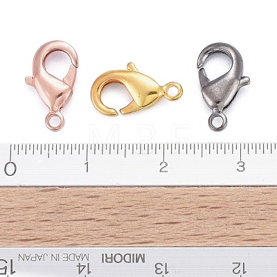 Brass Lobster Claw Clasps KK-902-M-1