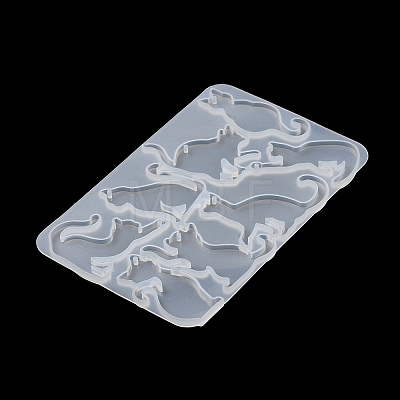 Cat Shape DIY Pendant Silhouette Silicone Molds X-SIL-F010-01-1