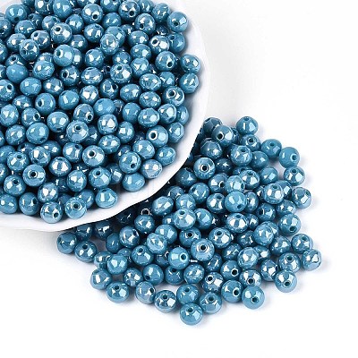 Opaque Colours Glass Seed Beads SEED-N007-34H-1