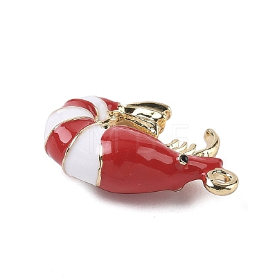 Alloy Enamel Pendants ENAM-B027-01G-01-1