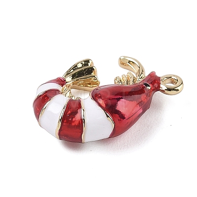 Alloy Enamel Pendants ENAM-B027-01G-02-1