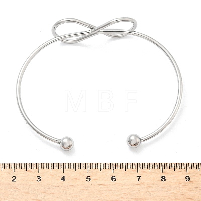 304 Stainless Steel Cuff Bangles BJEW-L682-032P-1