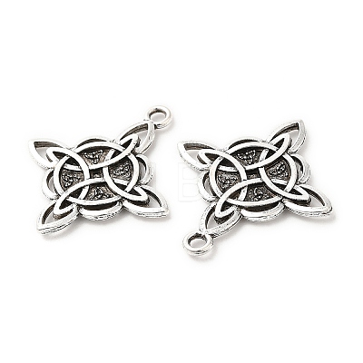 Tibetan Style Alloy Pendants PALLOY-I220-07AS-1