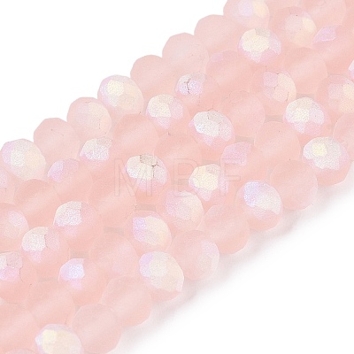 Transparent Glass Beads Strands LS-EGLA-A044-T4mm-MB22-1