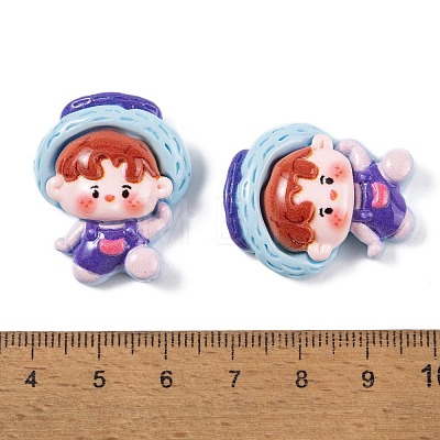 Playing Theme Opaque Resin Decoden Cabochons CRES-O007-05A-1