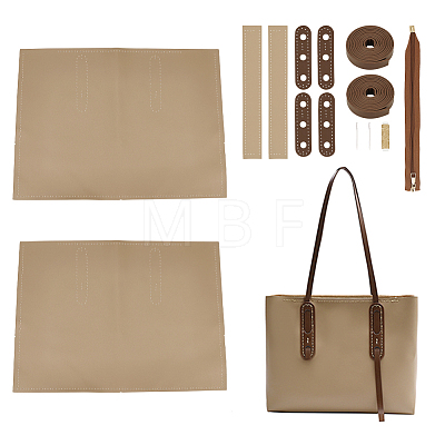 DIY Imitation Leather Women's Tote Bag Making Kit DIY-WH0409-77D-1