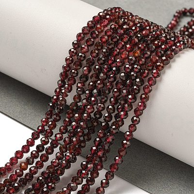 Natural Garnet Beads Strands G-I341-09C-1