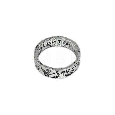 Dragonfly Pattern Alloy Finger Rings FS-WG51334-05-1