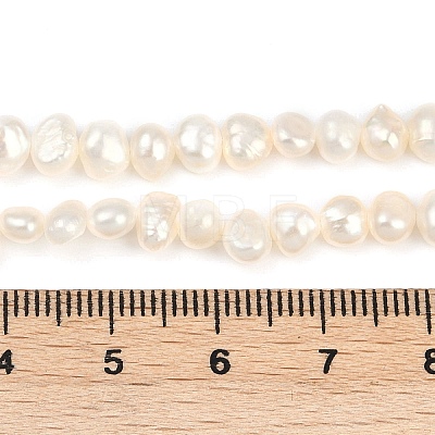 Natural Cultured Freshwater Pearl Beads Strands PEAR-P064-19D-08A-1