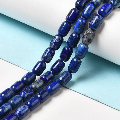 Natural Lapis Lazuli Beads Strands G-G980-15-1