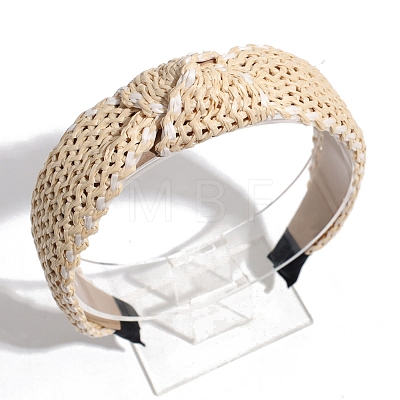 Fashion Polyester Weave Hair Bands PW-WG35967-04-1