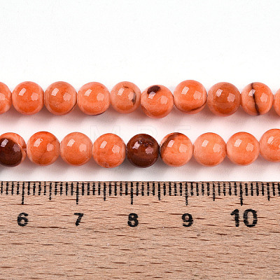 Natural Persian Jade Beads Strands G-A255-A02-01J-1