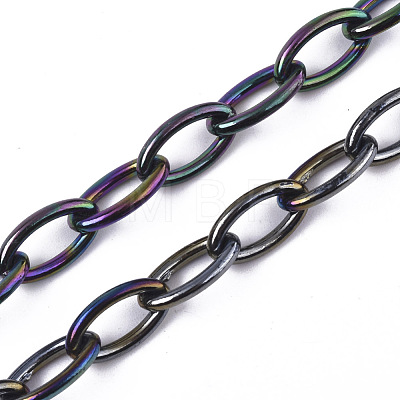 Acrylic Opaque Cable Chains PACR-N009-001A-1