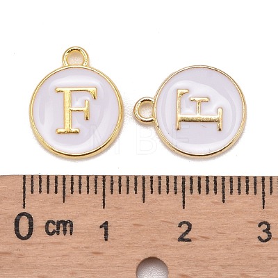 Golden Plated Alloy Charms ENAM-S118-01F-1