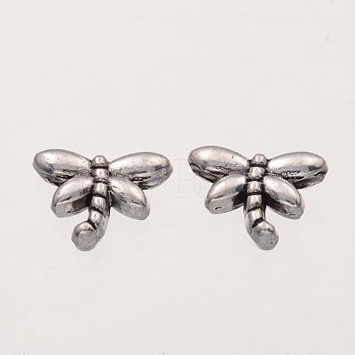 Dragonfly Tibetan Style Alloy Beads LS-AB45-NF-1