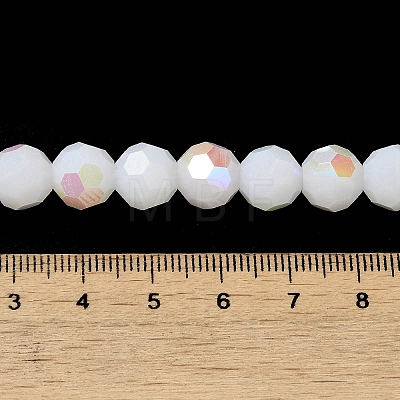 Imitation Jade Glass Beads Strands EGLA-A035-J10mm-L05-1