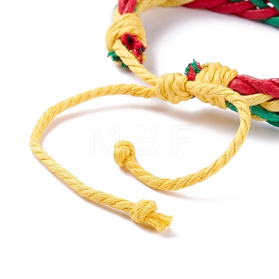 Leather Cord Bracelets Set for Men Women BJEW-C005-02C-1
