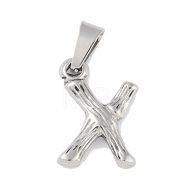 Non-Tarnish 304 Stainless Steel Pendants STAS-F235-01P-X-1