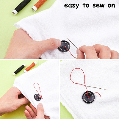 2-hole Basic Sewing Button DIY-CA0001-35-1