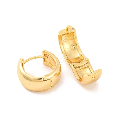 Brass Hoop Earrings for Women EJEW-U015-23G-03-1