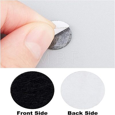 Self-adhesive Felt Fabric Circles DIY-FG0001-30A-1