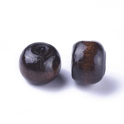 Dyed Natural Wood Beads WOOD-Q006-6mm-06-LF-1