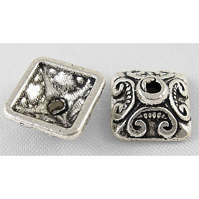 Tibetan Style Alloy Caps LS-LF0893Y-NF-1
