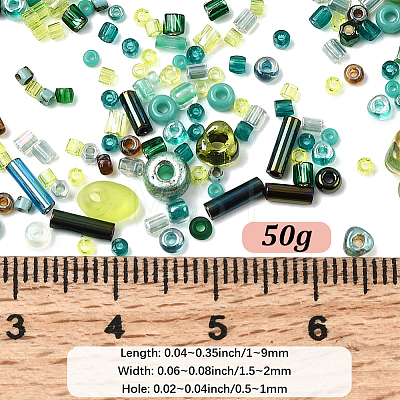 50G MIYUKI Seed Beads Mix SEED-PA0001-35C-1