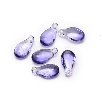 Transparent Glass Pendants LAMP-WH0006-04-1