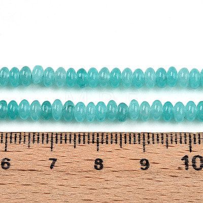 Dyed Natural White Jade Beads Strands X-G-T139-57A-06-1