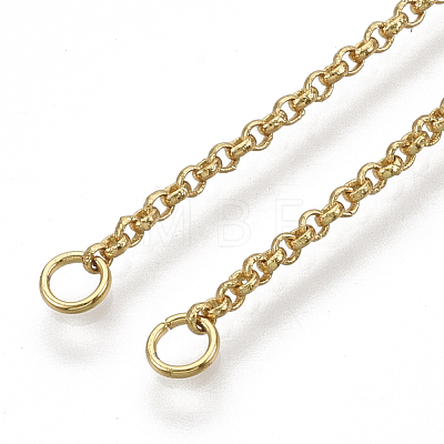 Brass Slider Bracelets Making KK-S061-161G-1