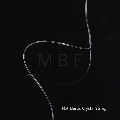 Round Japanese Elastic Crystal String EW-G008-01-0.8mm-1