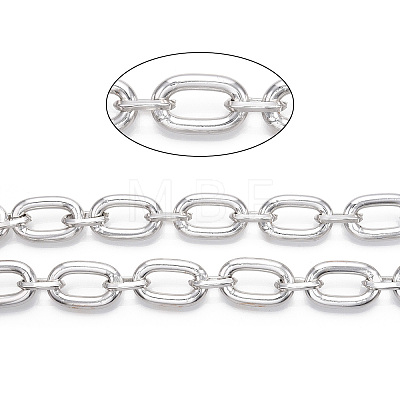 Aluminum Oval Link Chains CHA-N003-08P-1