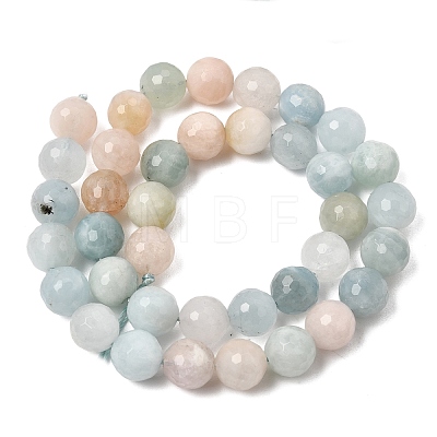Natural Morganite Beads Strands GG-CBA0166-A01-10mm-1