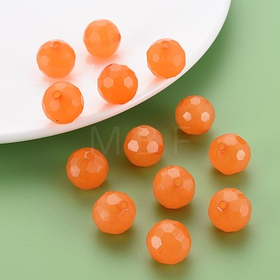 Imitation Jelly Acrylic Beads MACR-S373-97C-E05-1