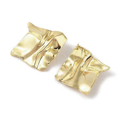 Brass Stud Earrings for Women EJEW-Q389-07B-G-1