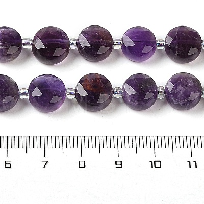 Natural Amethyst Bead Strands G-C116-A03-01-1