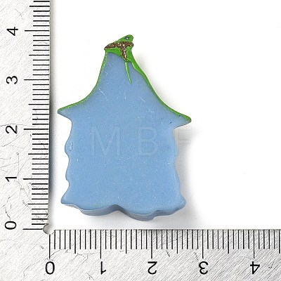 Ghost with Witch Hat Halloween Opaque Resin Decoden Cabochons RESI-R446-02N-1