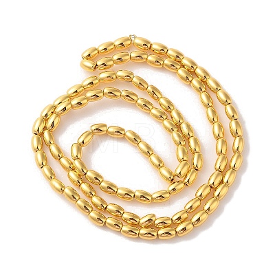 Electroplate Beads Strands X-EGLA-H104-02A-1