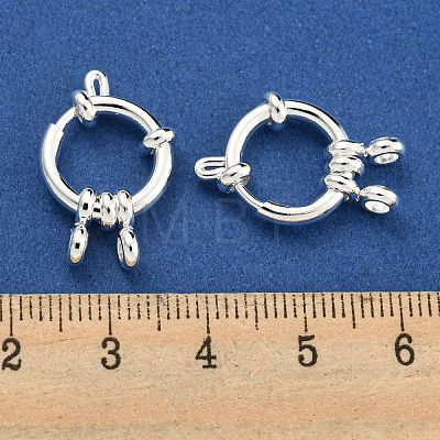 304 Stainless Steel Spring Ring Clasps STAS-G190-17S-D-1