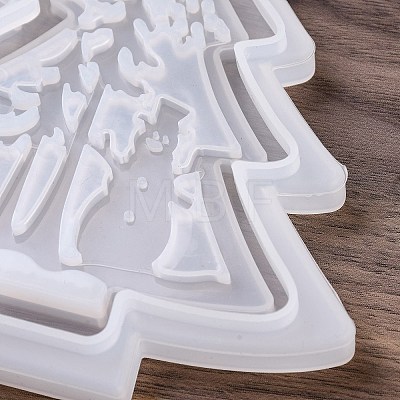 Christmas Theme DIY Pendants Decoration Silicone Mold DIY-F151-01A-1