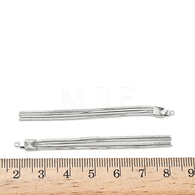 Brass Tassel Pendants KK-L254-10P-1
